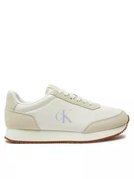 Кроссовки Calvin Klein Jeans Runner Laceup Low Mix Mg YW0YW01798, белый