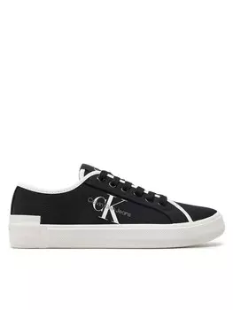 Кроссовки Calvin Klein Jeans Skater Vulcanized Low Cs Ml Mr YW0YW01453, черный
