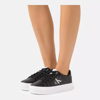 Кроссовки Calvin Klein Jeans Vulc Flatform Laceup, black