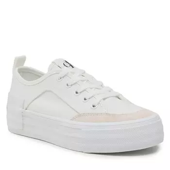 Кроссовки Calvin Klein Jeans VulcFlatform Bold, экрю