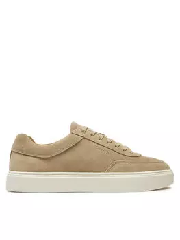 Кроссовки Calvin Klein Lace Up Suede HM0HM01792, бежевый