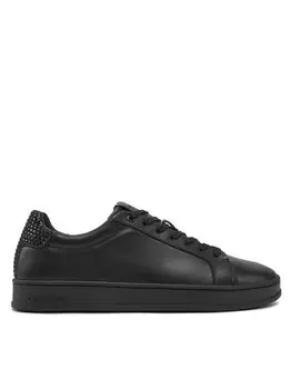 Кроссовки Calvin Klein Low Top Lace Up Woven HM0HM01767, черный