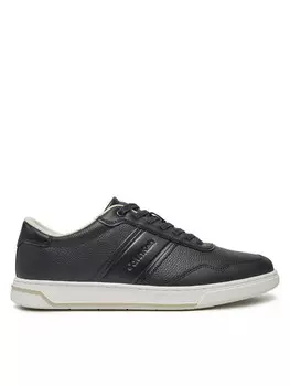 Кроссовки Calvin Klein Low Top Lace Up Logo HM0HM01653, черный