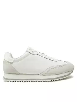 Кроссовки Calvin Klein Runner Lace Up - Mono Mix HW0HW02294, белый