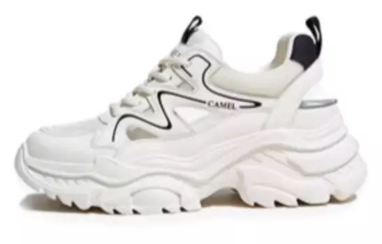Кроссовки Camel Chunky, белый/черный