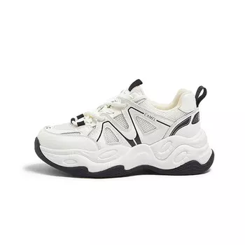 Кроссовки Camel Chunky Low-top, белый/черный