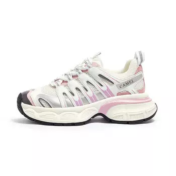 Кроссовки CAMEL Chunky Sneakers Women's Low-top, розовый