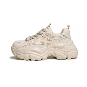 Кроссовки CAMEL Chunky Sneakers Women's Low-top, цвет Apricot