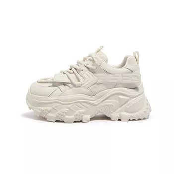 Кроссовки CAMEL Chunky Sneakers Women's Low-top, бежевый