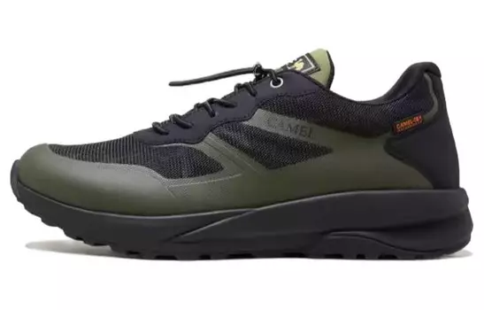 Кроссовки CAMEL Lifestyle Shoes Men Low-top Black/Green, черный/зеленый