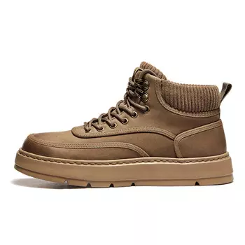 Кроссовки CAMEL Skateboarding Shoes Men High-top, черный