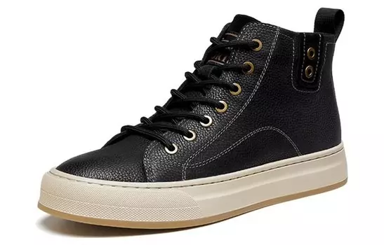 Кроссовки CAMEL Skateboarding Shoes Men High-top, черный