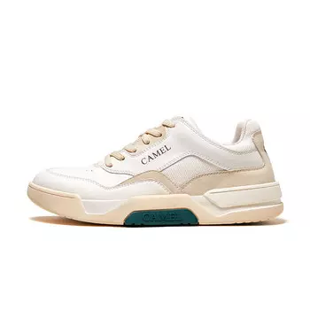 Кроссовки CAMEL Skateboarding Shoes Men Low-top Beige/beige, бежевый