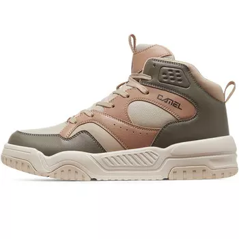 Кроссовки CAMEL Skateboarding Shoes Men Mid-top, черный