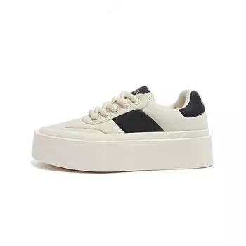 Кроссовки CAMEL Skateboarding Shoes Women's Low-top, черный/бежевый