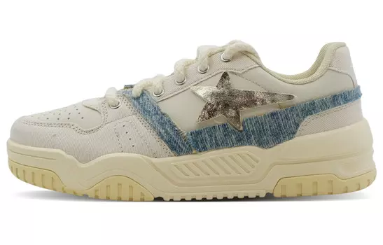 Кроссовки CAMEL Skateboarding Shoes Women's Low-top White, цвет Off White