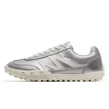 Кроссовки CAMEL Skateboarding Shoes Women's Low-top Silver/Ivory White, серебряный