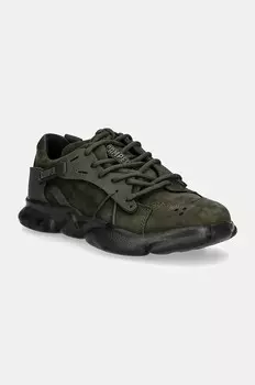Кроссовки Camper Karst из нубука, зеленый