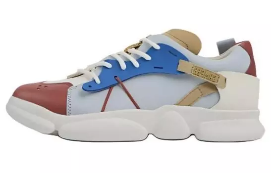 Кроссовки CAMPER Karst Twins Panelled Leather Sneakers, серый