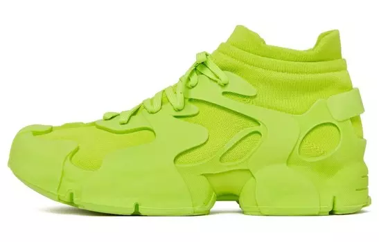 Кроссовки CAMPER Lifestyle Shoes Men High-top Neon Green, зеленый