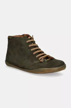 Кроссовки Camper Peu Cami из нубука, зеленый