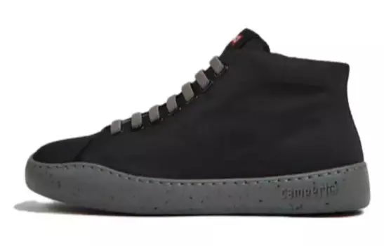 Кроссовки CAMPER Peu Touring Skateboarding Shoes Women's High-top Grey/Black, черный/серый