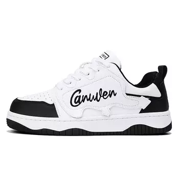 Кроссовки CANUVEN Skateboarding Shoes Unisex Low-top, коричневый