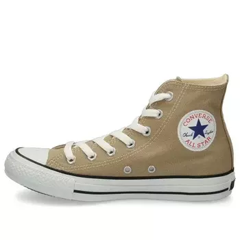 Кроссовки canvas all star colors high top 'tan' Converse, бежевый