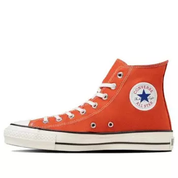 Кроссовки canvas all star made in japan high top 'dark orange' Converse, оранжевый