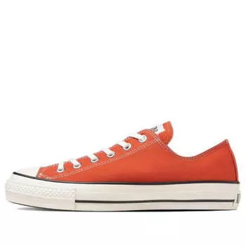 Кроссовки canvas all star made in japan ox 'dark orange' Converse, оранжевый