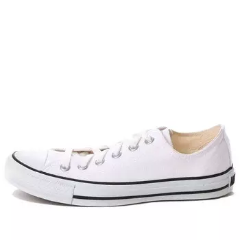 Кроссовки canvas chuck taylor all star colors ox 'white black' Converse, белый