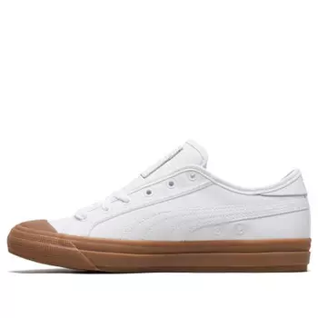 Кроссовки capri leather white/brown Puma, белый