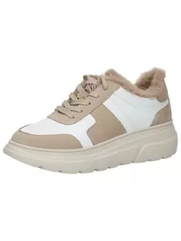 Кроссовки Caprice, светло-бежевый/белый