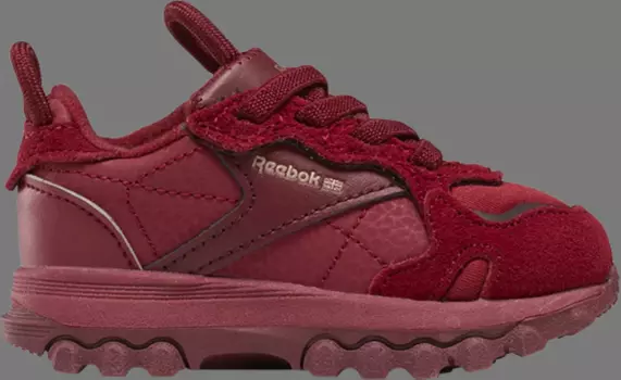 Кроссовки cardi b x classic leather toddler 'triathlon red' Reebok, красный