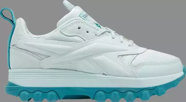 Кроссовки cardi b x classic leather v2 big kid 'whisper blue' Reebok, синий