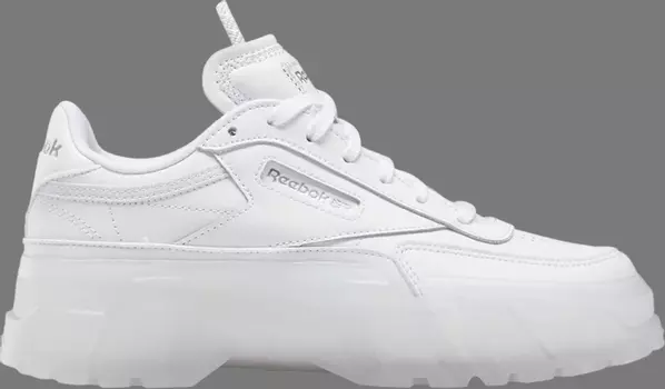 Кроссовки cardi b x club c j 'triple white' Reebok, белый