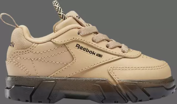 Кроссовки cardi b x club c toddler 'sahara' Reebok, коричневый