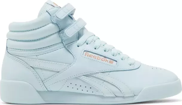 Кроссовки cardi b x freestyle high big kid 'glass blue' Reebok, синий