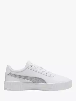 Кроссовки carina 3.0 aqua metallics PUMA, цвет White/Silver
