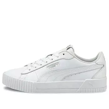 Кроссовки carina crew 'white silver' Puma, белый