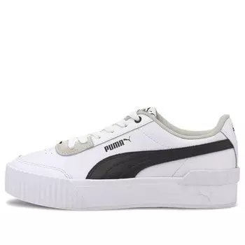 Кроссовки carina lift 'white black' Puma, белый