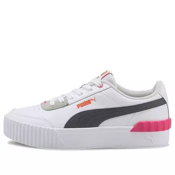 Кроссовки carina lift 'white glow pink' Puma, черный