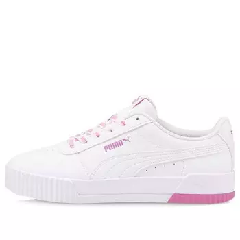 Кроссовки carina logomania kadin sneakers white/red/pink Puma, белый