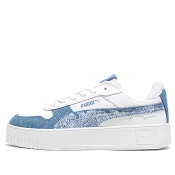 Кроссовки carina 'street denim' Puma, белый