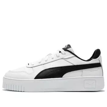 Кроссовки carina street 'white black' Puma, белый
