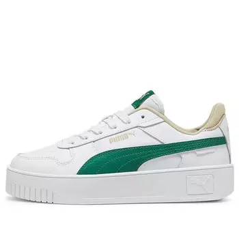 Кроссовки carina street 'white green' Puma, белый