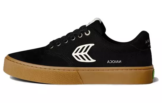 Кроссовки CARIUMA Skateboarding Shoes Unisex Low-top Black, черный