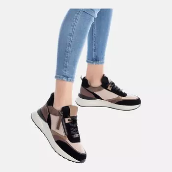 Кроссовки Carmela Zapatillas с замком на молнии, коричневый