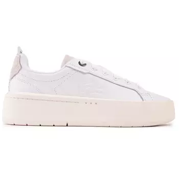 Кроссовки carnaby на платформе Lacoste, белый