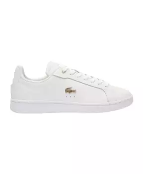 Кроссовки Carnaby Pro из премиальной кожи Lacoste, белый